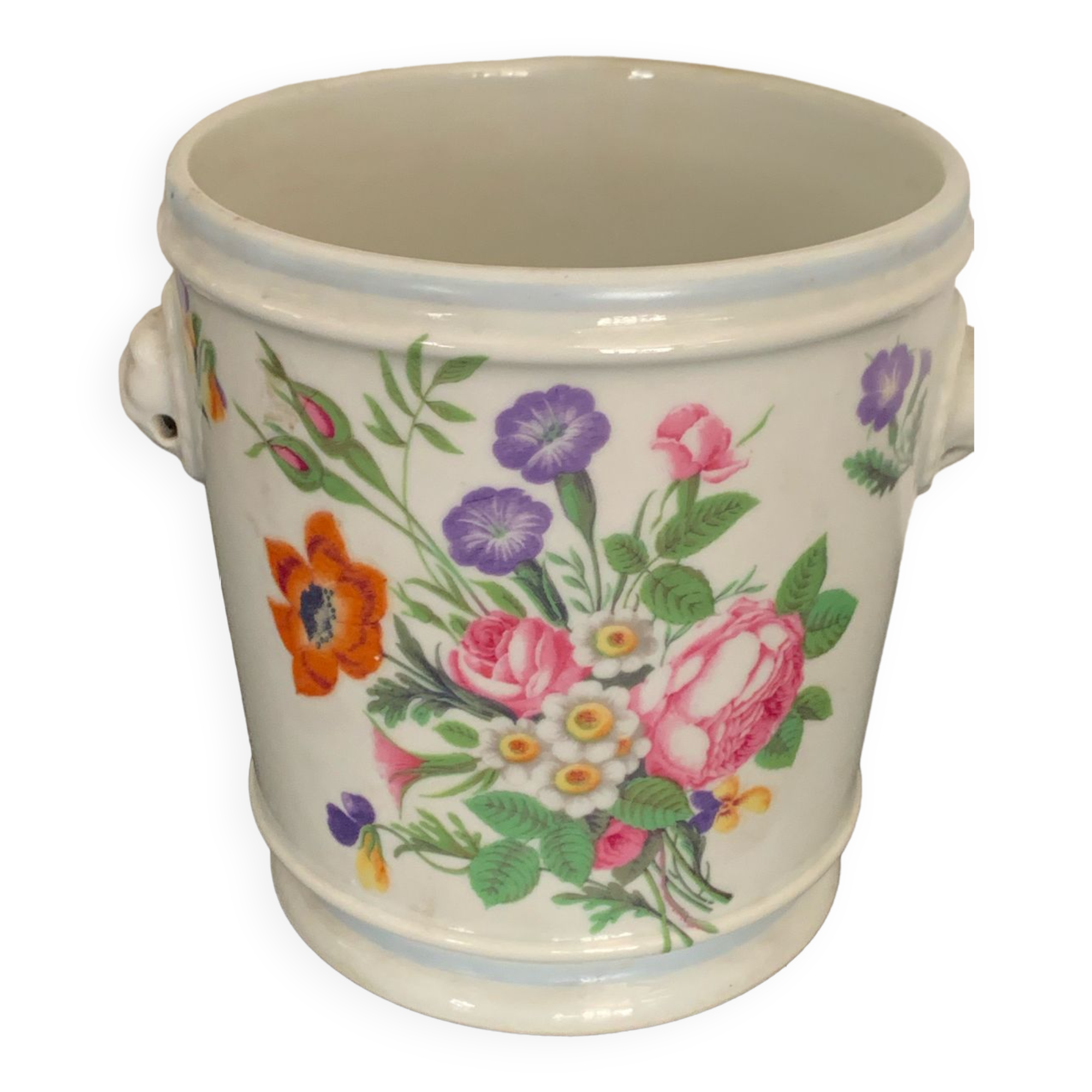 Porcelain pot cover