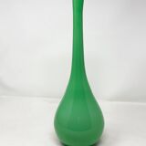 Vase en opaline Empoli vert d'eau