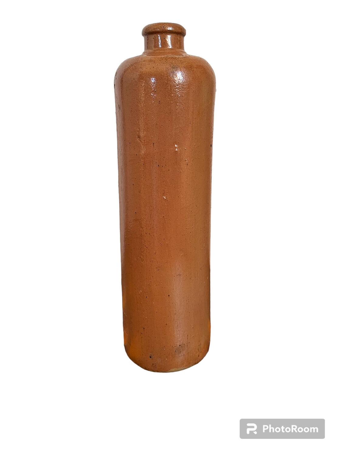 Vintage MKT ocher stoneware bottle