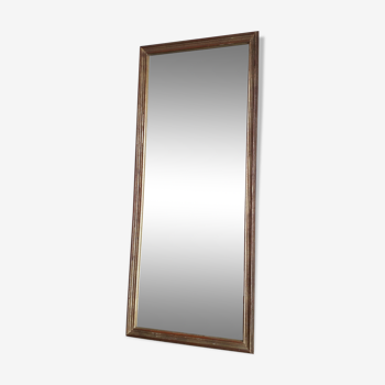 Miroir cadre doré - 105,5 cm x 45 cm