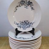 10 Terre de fer flat plates, Longchamp
