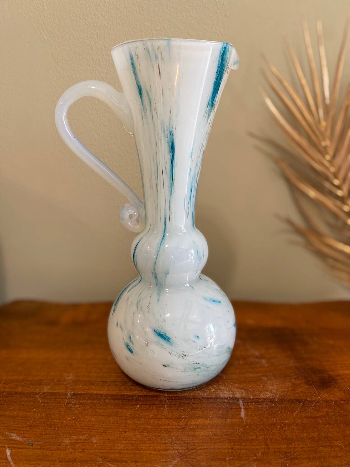 Murano blown glass vase