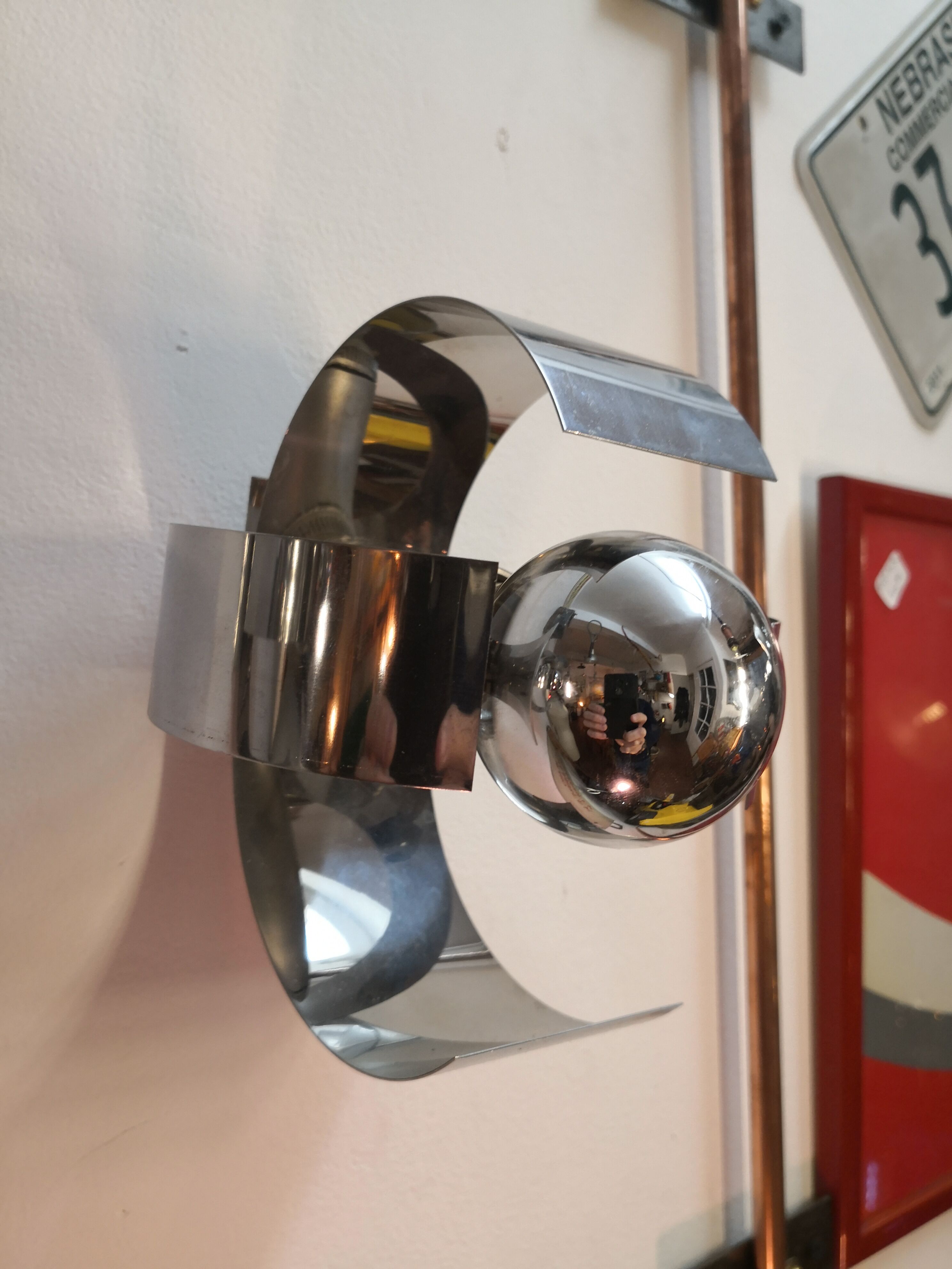 Pair of vintage sconces 1970