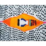 Tapis berbère coloré 307x203cm