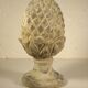 Terracotta pine cone 25 cm