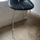 3 leather stools Fjord Moroso