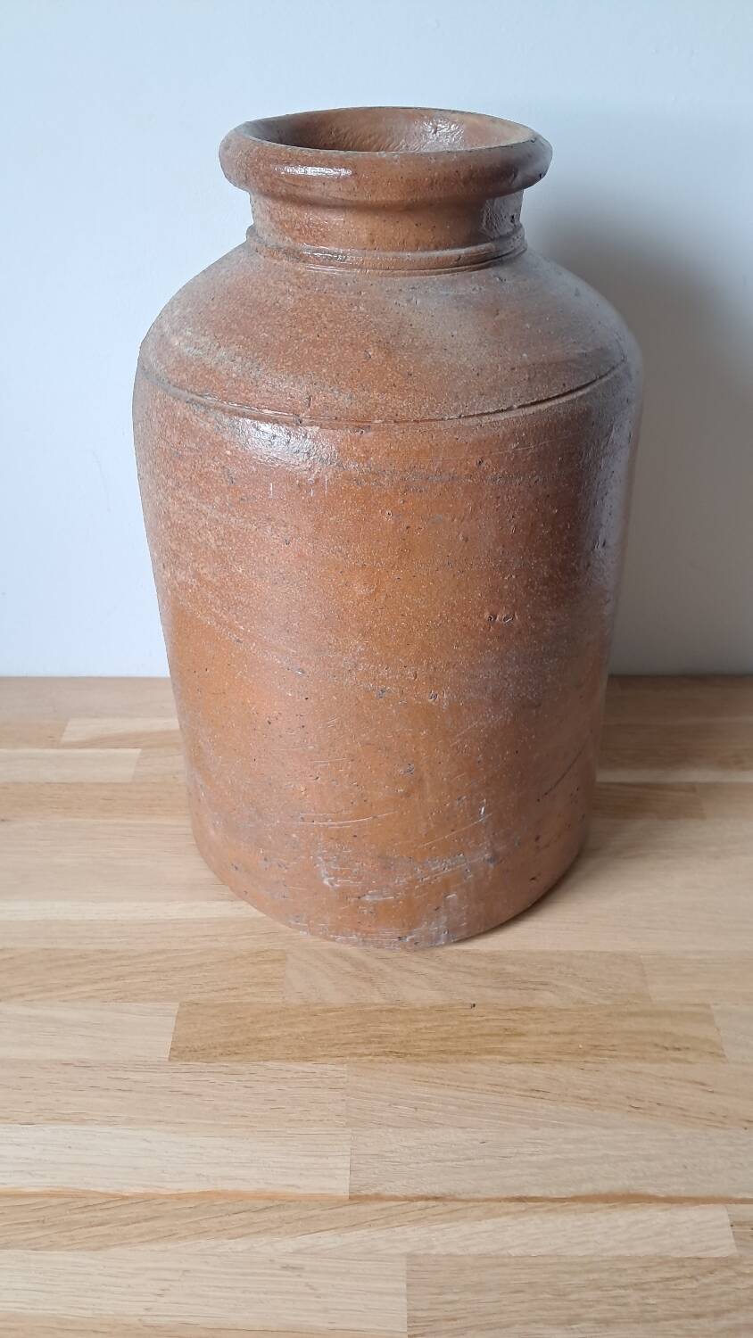 Stoneware jar
