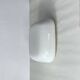 Wall light ceiling light square 25 cm white opaline glass 1960 1970 LAMP-7329