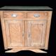 Buffet Parisien en Pin Brut