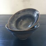 Lot 2 glazed stoneware cups