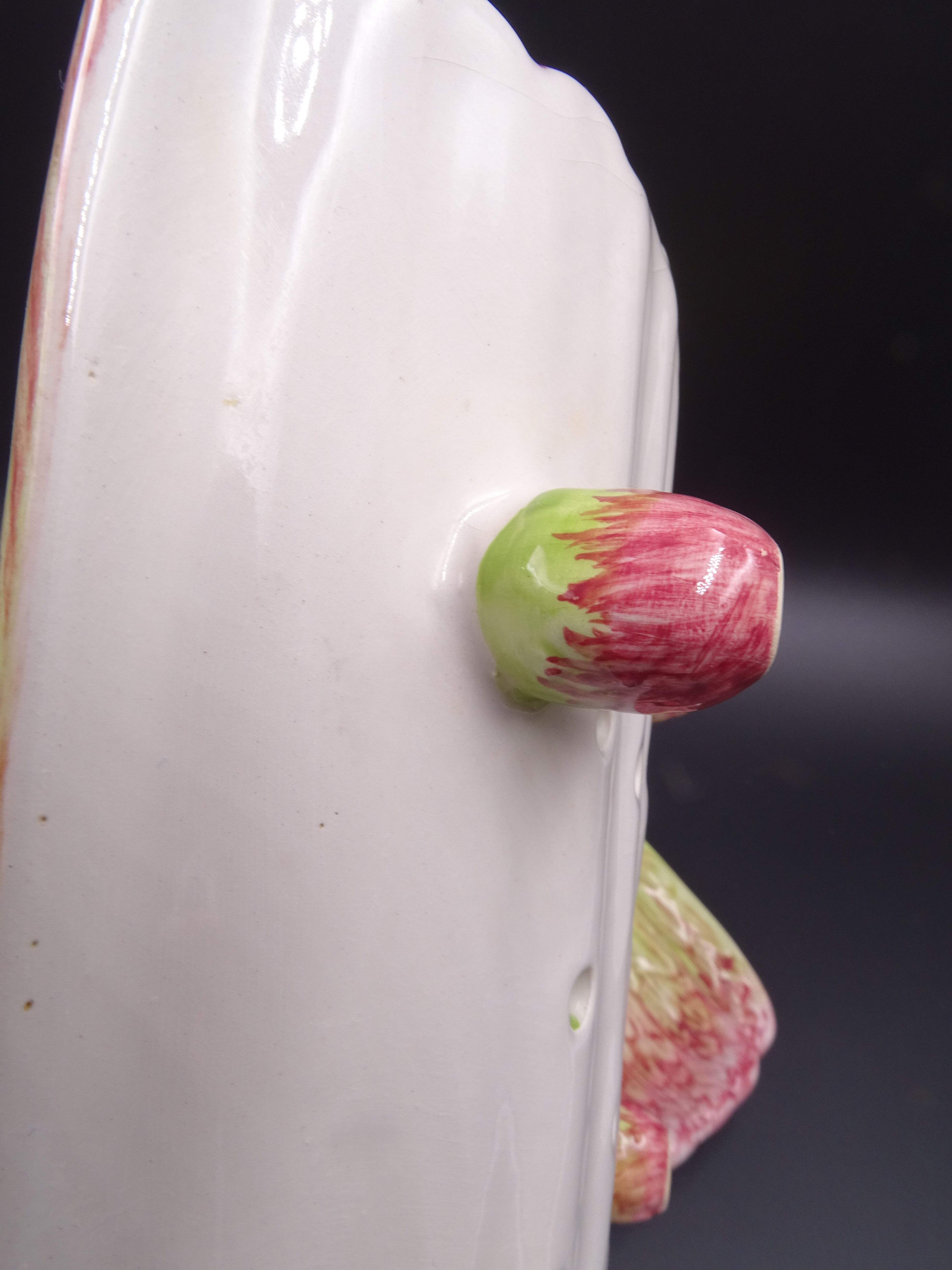 Asparagus dish in bubble