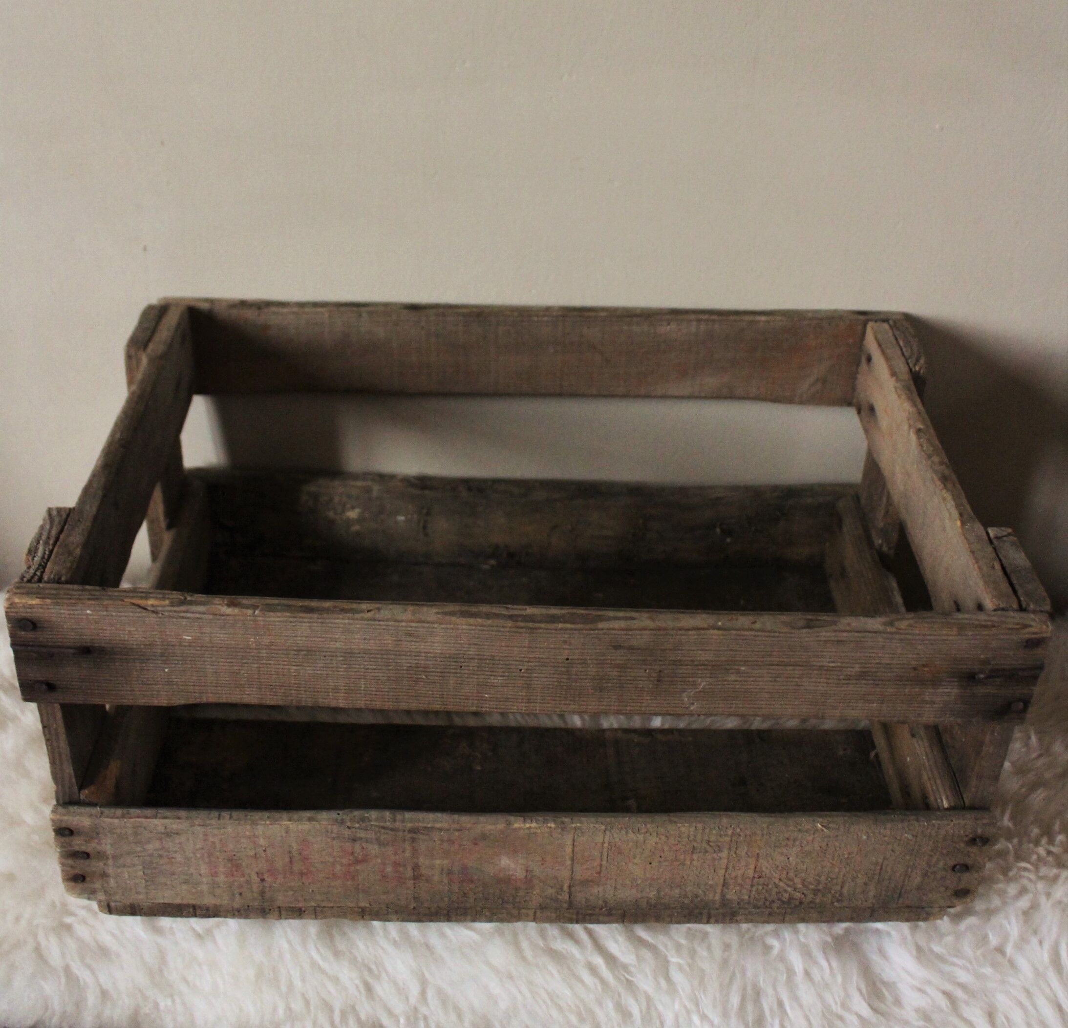 Wooden crate