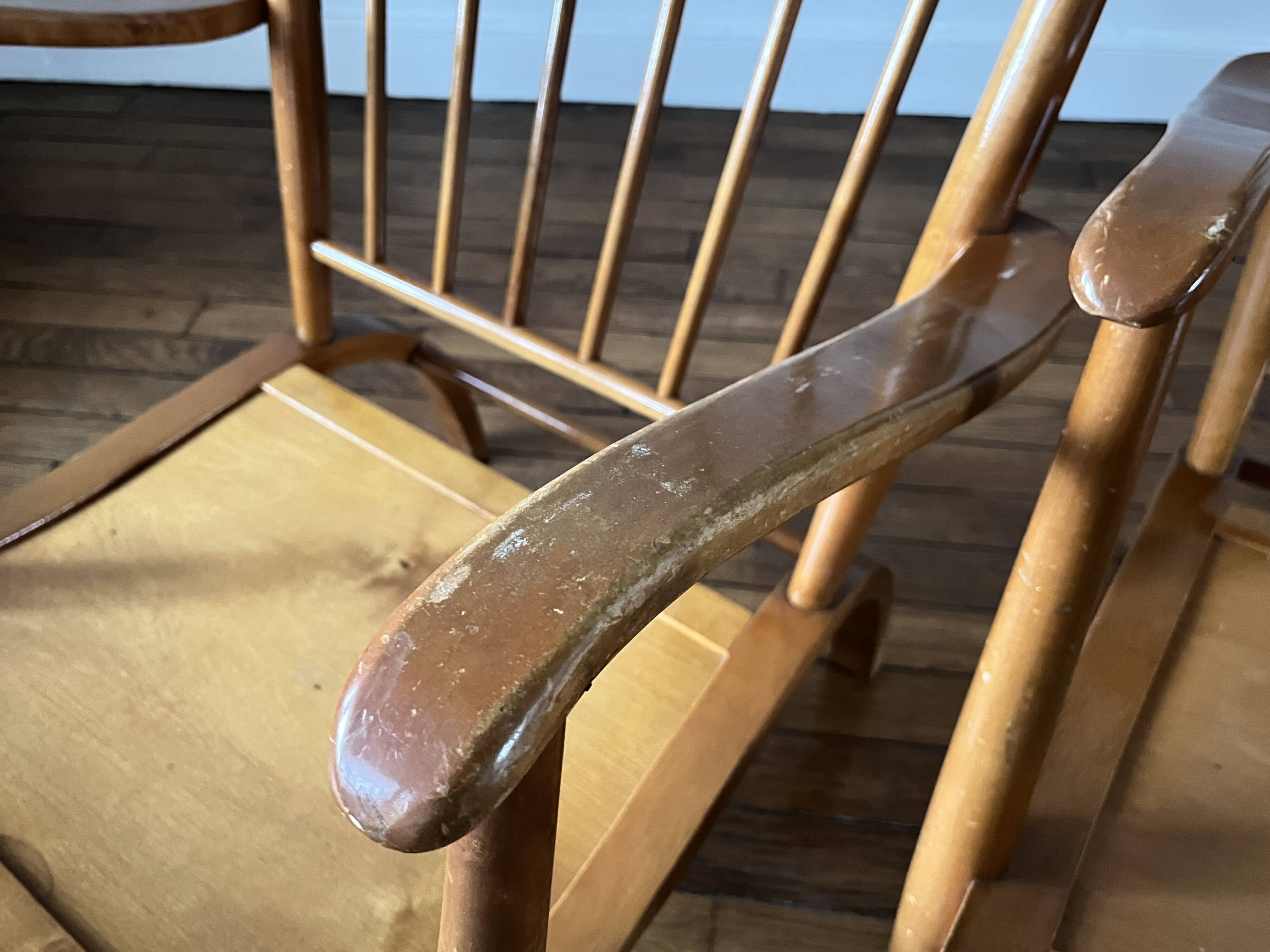 2 vintage Scandinavian armchairs from Ster Gelderland