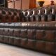 Canapé Chesterfield 1970's