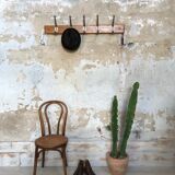 Coat door 5 patères