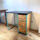 Small wooden children's desk from the 1950s