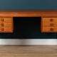 Bureau rétro des années 1960 danois en teak par Domino Mobler