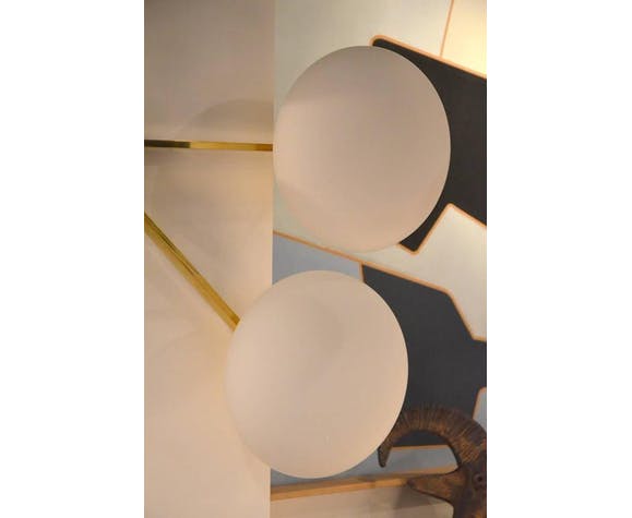 Hanging lamp in the style of the Italian creations of the 50s