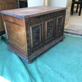 Small old chest of medieval style