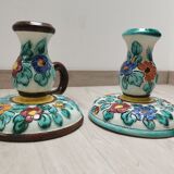 Cerart Monaco flower candlesticks