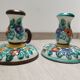 Cerart Monaco flower candlesticks