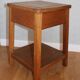 Tabouret/chevet chêne reconstruction