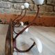 Porcelain wood coat holder