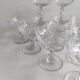 12 coupes à champagne en cristal Baccarat, vers 1920