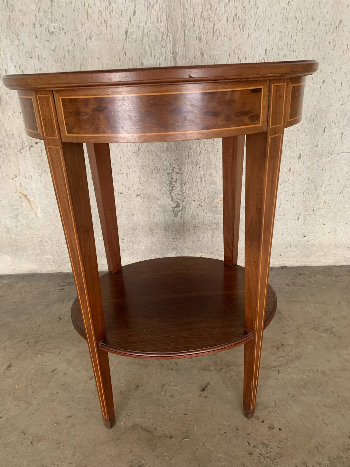 Mahogany side table