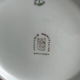 SFP service dish set - Limoges - White and golden