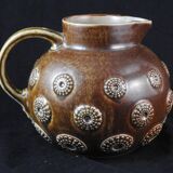 German ceramic pitcher pitcher from R.merkelbach Grenzhausen by Carl Mehlem