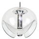 Clear Glass Pendants designed by Koch & Lowy, Germany, 1970s