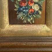 Wood painting, Italy wooden framing