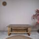 Table basse en rotin