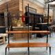 Modular teak shelving by Louis Van Teeffelen 1950s