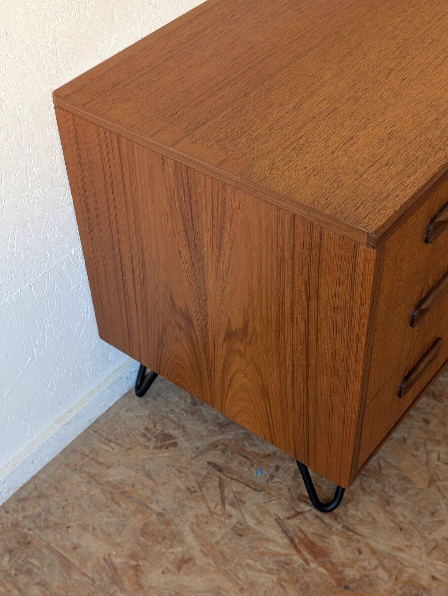 Commode en teck G-Plan, années 60-70