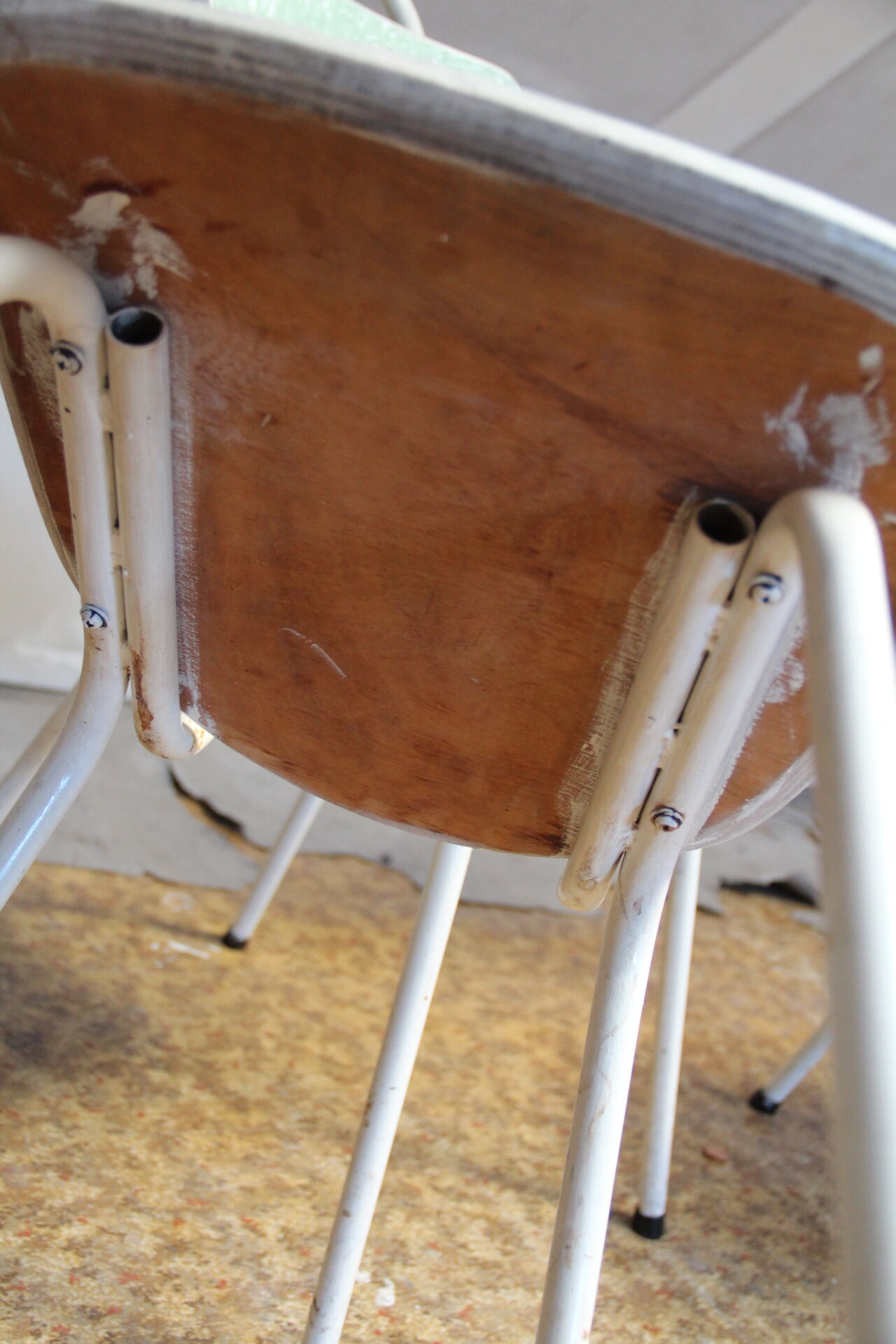 3 Vintage kitchen chairs