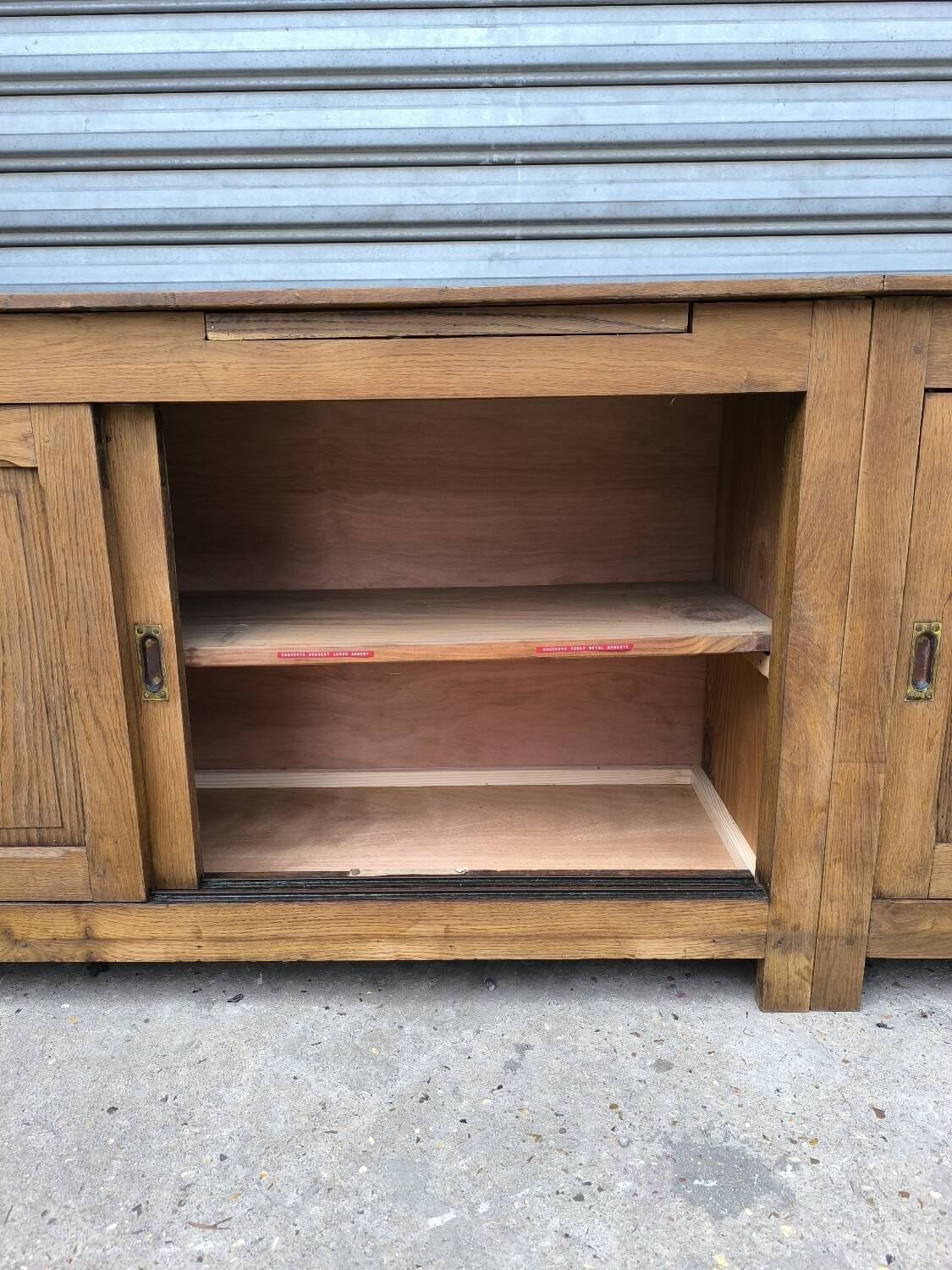 Enfilade meuble de métier circa 1950