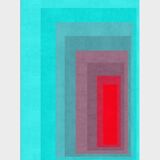 2 Contemporary Geometric Art Prints