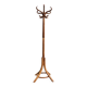 Baumann parrot coat rack simple dark beech