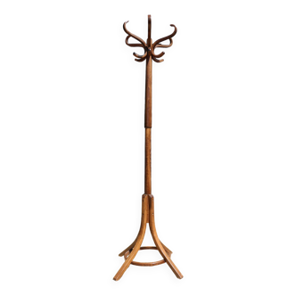 Baumann parrot coat rack simple dark beech