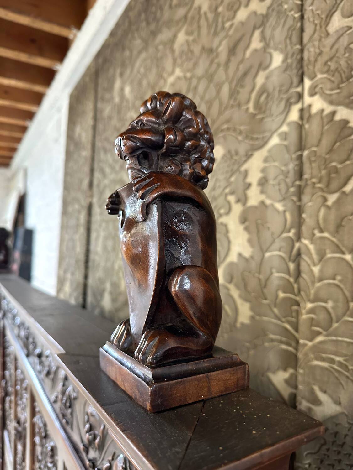Renaissance style bank safe