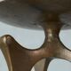 Brutalist sand-cast iron candlestick, 1960s