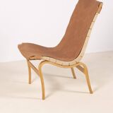 1 fauteuil lounge « Eva » de Bruno Mathsson, Suède des années 1960