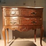 Louis XV style solid oak chest of drawers