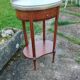 Chevet ancien style louis xvi plateau marbre