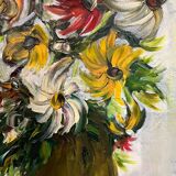 Oil painting Spring flowers