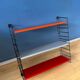 Orange, red and gray Tomado vintage modular wall system - shelves - unit
