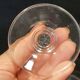 6 old glasses with engraved baccarat crystal wine stems