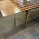Table en ébène de Macassar laquée vers 1950